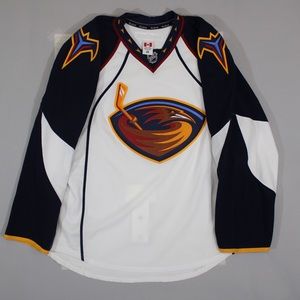 Atlanta Thrashers white team issue 56 Reebok